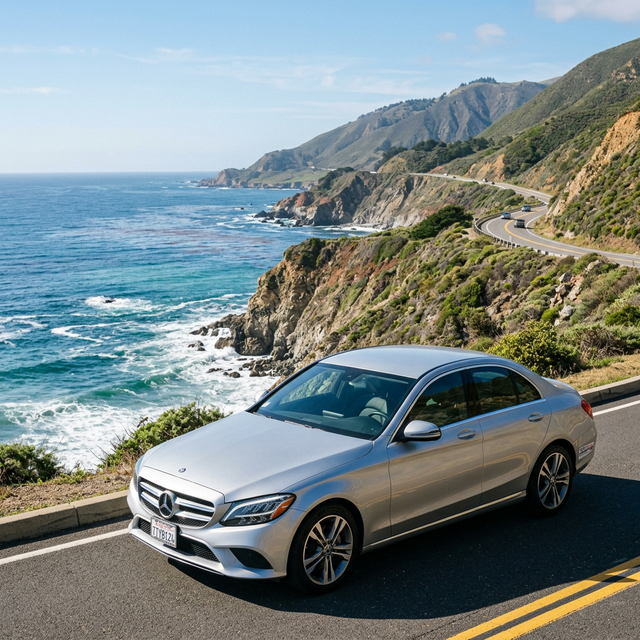 Premium sedan at Hertz